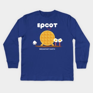 iHop EPCOT Breakfast Earth Kids Long Sleeve T-Shirt